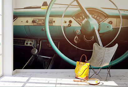Fototapeta Interier retro automobil 1364